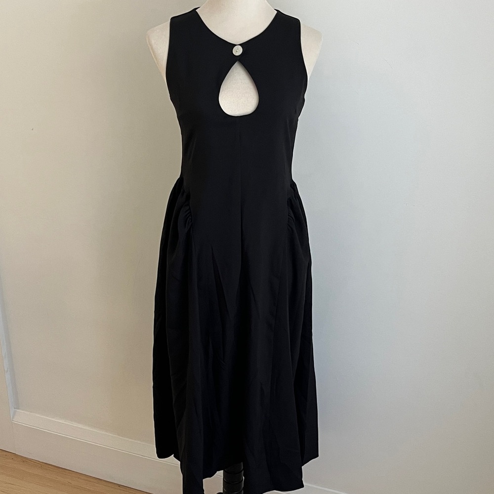 Viral Black Sleeveless Dress